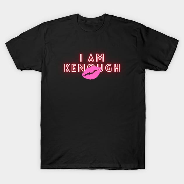 I am Kenough Kiss T-Shirt by TigrArt